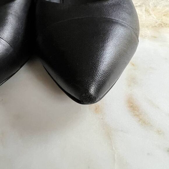 Chanel Classic Mid-Height Cap Toe Pointy Chunky Heels - Picture 12 of 16